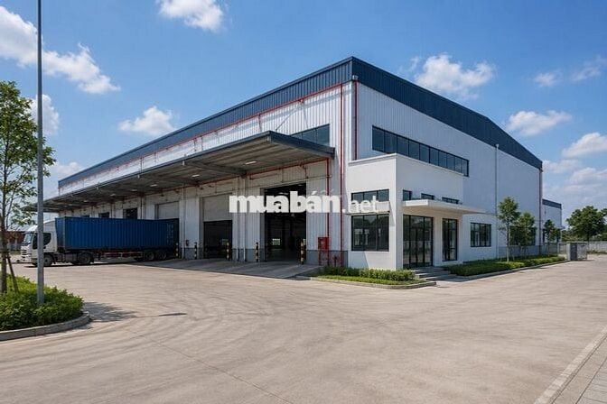 CHO THUÊ KHO 1.600M² – SẴN VĂN PHÒNG 200M², PCCC TỰ ĐỘNG, GIÁ CHỈ 50K