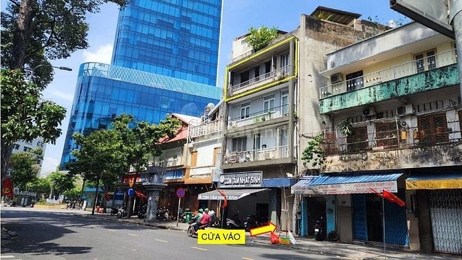 Bán nhà chung cư, diện tích 91 m2, lầu 3A, số 3-5 Nguyễn Thái Bình, Q1