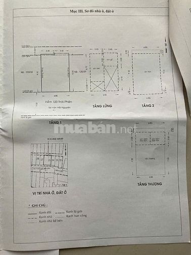 BÁN NHÀ 2 HẺM 2M THÁI PHIÊN, P.2, Q.11, 5.9 TỶ.