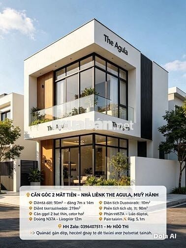 nhà căn góc 2 Mt.90m2 .ngang 7x14.gia 5.1 tỷ . ALUGA trần anh long an