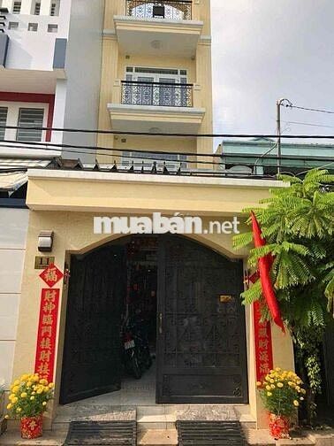 🏡 Bán nhà lầu đúc kiên cố đường Bình Phú. Quận 6. 👉 Diện tích : 4.5 x