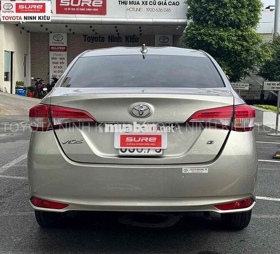 Toyota Vios 1.5G 2019 Vàng cát 110.000 km