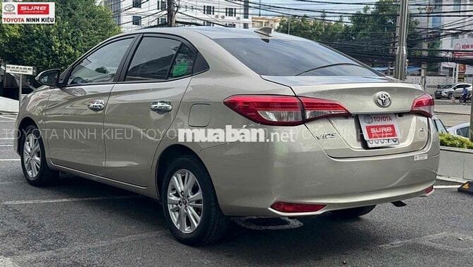 Toyota Vios 1.5G 2019 Vàng cát 110.000 km