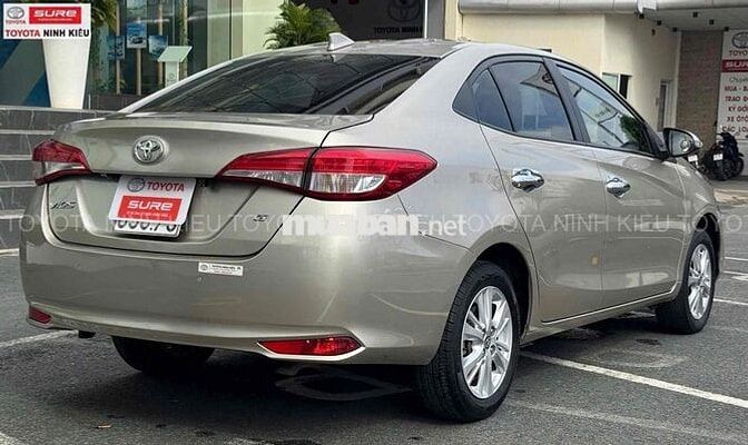 Toyota Vios 1.5G 2019 Vàng cát 110.000 km