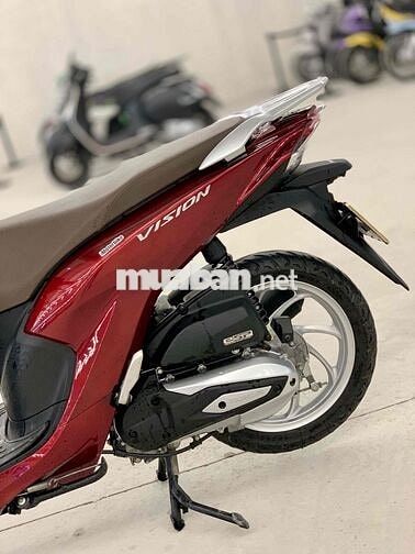Honda Vision 2023 Đỏ Đô SmartKey Chính Chủ Odo 15k
