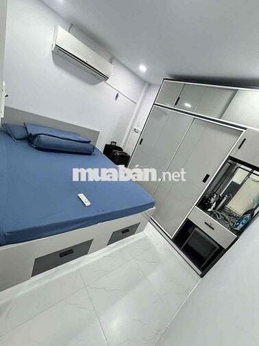 Hẻm 1sẹt Hoà Bình.  dt 44m2 .nhà rộng rãi. tặng full nội thất mới.