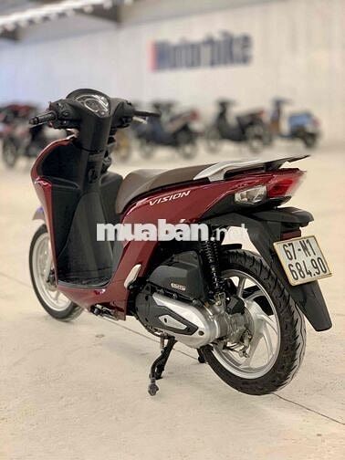 Honda Vision 2023 Đỏ Đô SmartKey Chính Chủ Odo 15k