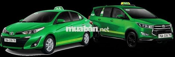 Toyota Vios Xe taxi thanh lý 5 chỗ Xanh lá