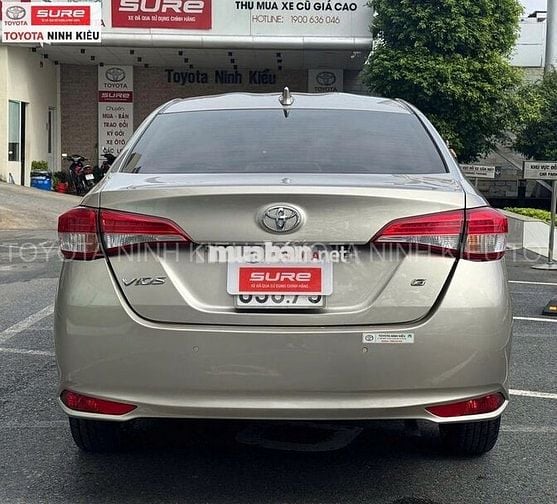 Toyota Vios 1.5G 2019 Vàng cát 110.000 km