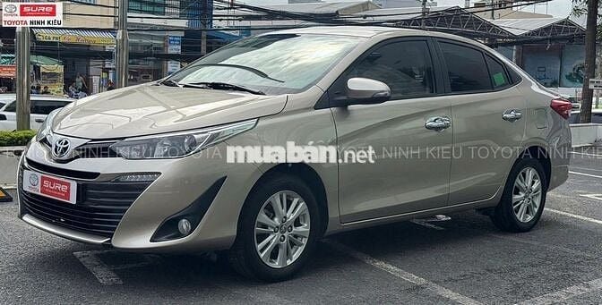 Toyota Vios 1.5G 2019 Vàng cát 110.000 km