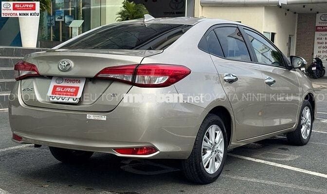 Toyota Vios 1.5G 2019 Vàng cát 110.000 km