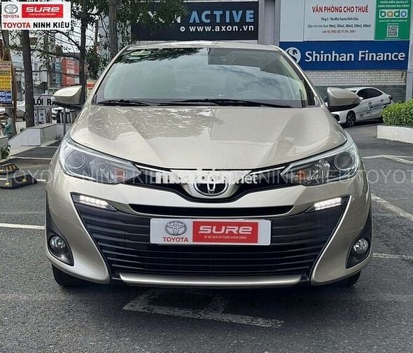 Toyota Vios 1.5G 2019 Vàng cát 110.000 km