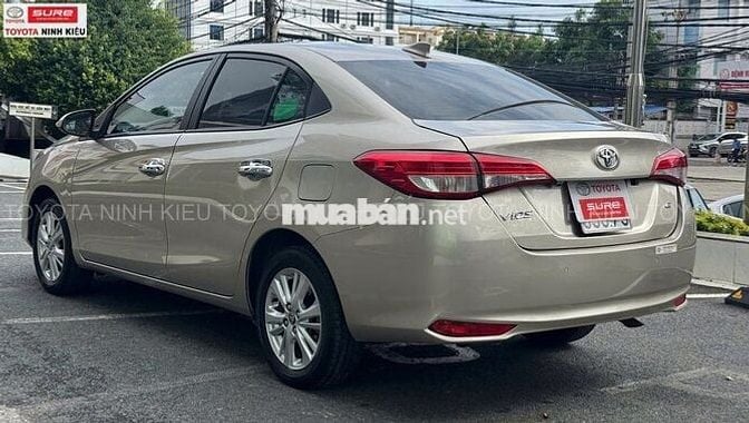 Toyota Vios 1.5G 2019 Vàng cát 110.000 km