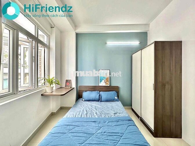STUDIO CỬA SỔ FULL NỘI THẤT NGAY THÍCH QUẢNG ĐỨC