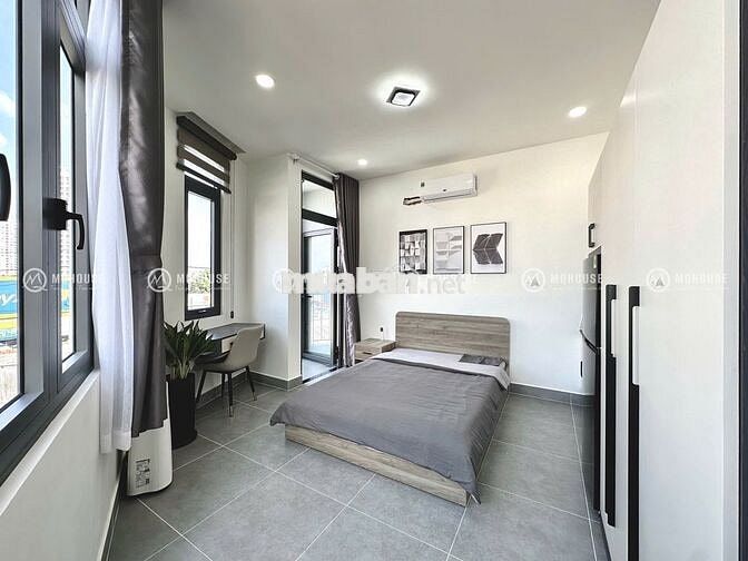 STUDIO BANCOL RIÊNG FULL NỘI THẤT NGAY NGÃ TƯ BỐN XÃ - THOẠI NGỌC HẦU