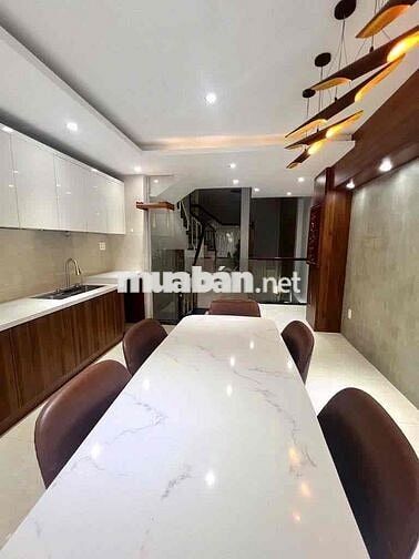 Nhà Phố 1 Lửng 2 Lầu Lê Đức Thọ 4PN 5WC - Có Nội Thất 22tr