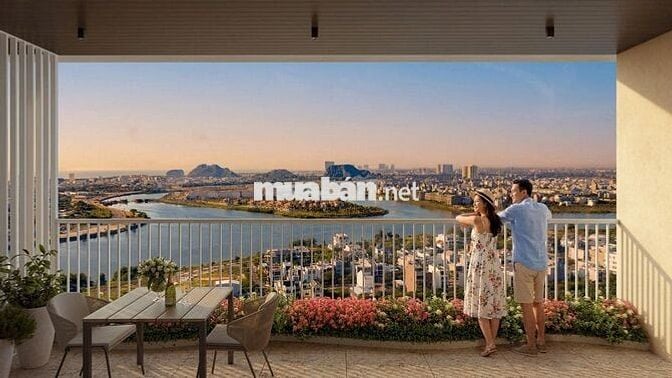 Bán Căn 1BR+/59m2 S-Light Tower View Sông - Sun Neva Cực Thoáng Đẹp