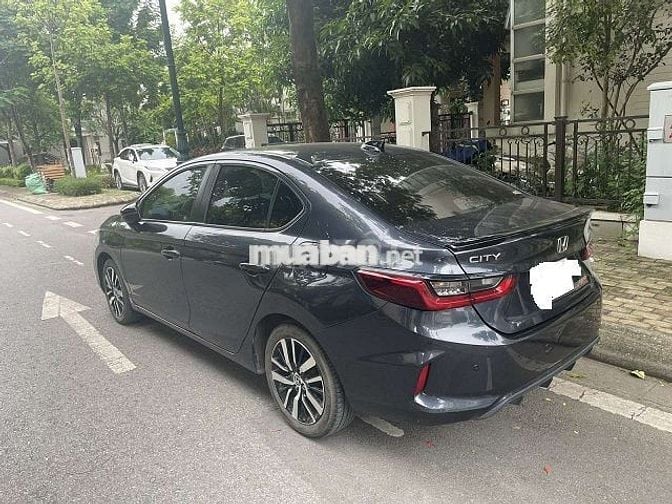 Honda City RS xanh đậm Dưới 25.000 km