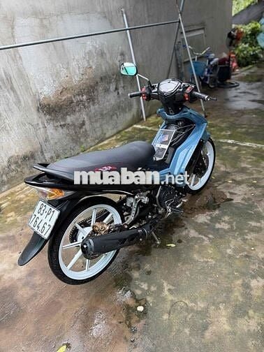 Yamaha Exciter Xanh đen xuống áo