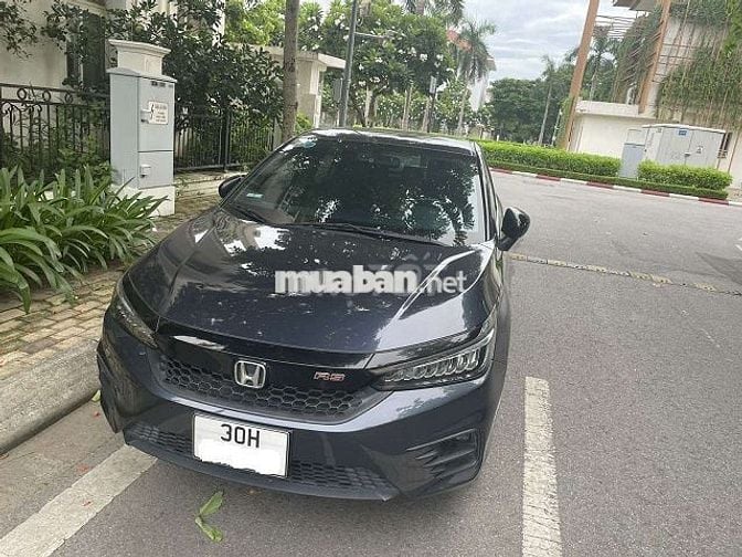 Honda City RS xanh đậm Dưới 25.000 km