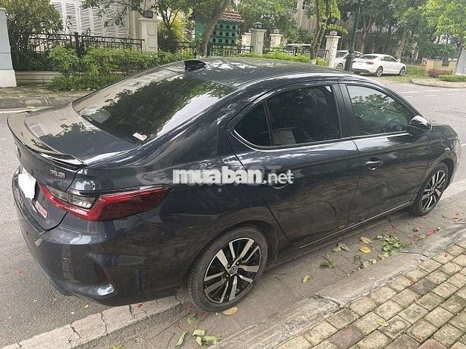 Honda City RS xanh đậm Dưới 25.000 km