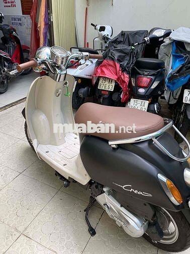Crea 50cc 2021 Đen Trắng Nâu