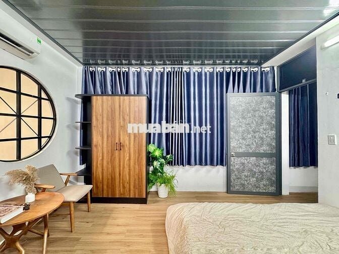 Căn hộ full nội thất 1PK-1PN cực rộng khu CV Hoàng Văn Thụ , Tân Bình