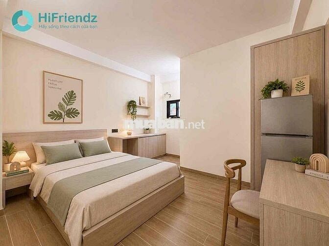STUDIO FULL NỘI THẤT CỬA SỔ TRỜI NGAY TRẦN KẾ XƯƠNG