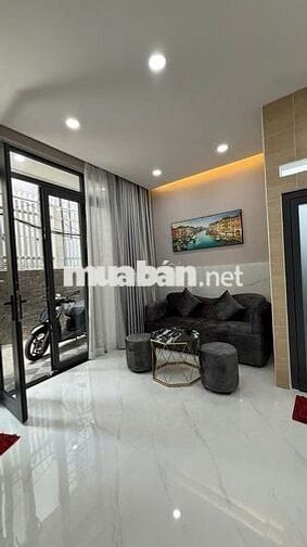Nhà Điện Biên Phủ gần KDL Văn Thánh, 4.2x8, trệt 1 tầng, full NT 14tr