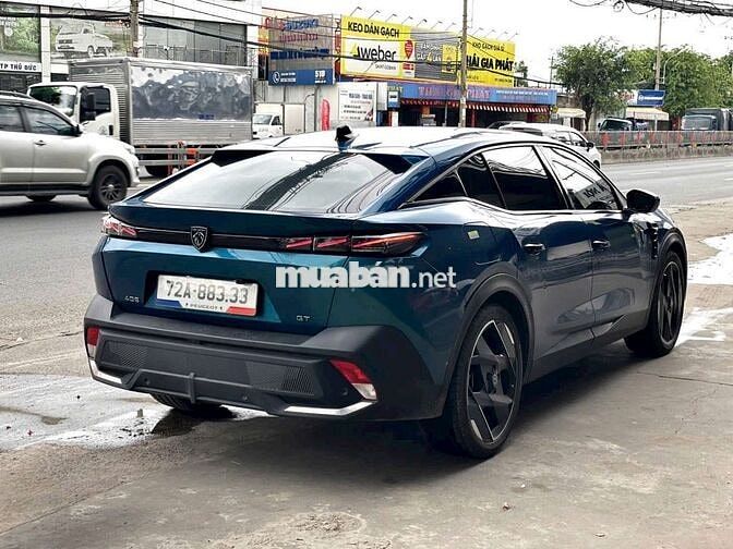 Peugeot 408GT 1.6turbo 2024 Xanh 30000 km
