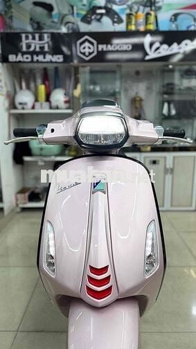 Vespa Sprint 2023 Hồng Porsche Ánh Kim siêu đẹp