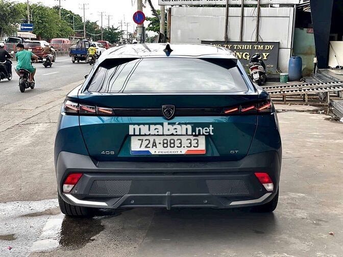 Peugeot 408GT 1.6turbo 2024 Xanh 30000 km
