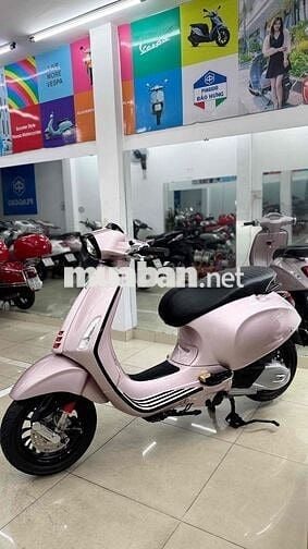 Vespa Sprint 2023 Hồng Porsche Ánh Kim siêu đẹp