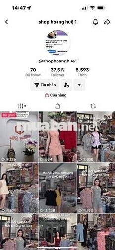 SHOP HOÀNG HUỆ TUYỂN 5 NV NỮ PHỤ CHỐT ĐƠN