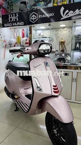 Vespa Sprint 2023 Hồng Porsche Ánh Kim siêu đẹp