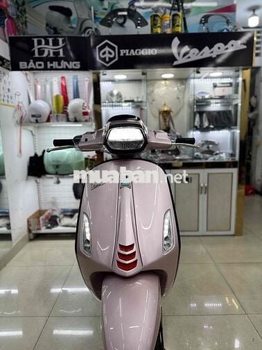 Vespa Sprint 2023 Hồng Porsche Ánh Kim siêu đẹp