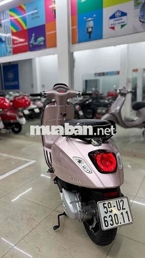 Vespa Sprint 2023 Hồng Porsche Ánh Kim siêu đẹp
