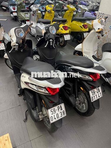 Piaggio Liberty 50cc Đen, Trắng