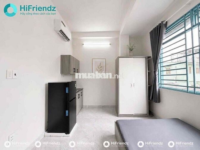 CHO THUÊ PHÒNG TRỌ MỚI XÂY - STUDIO CỬA SỔ FULL NỘI THẤT - GIÁP QUẬN10