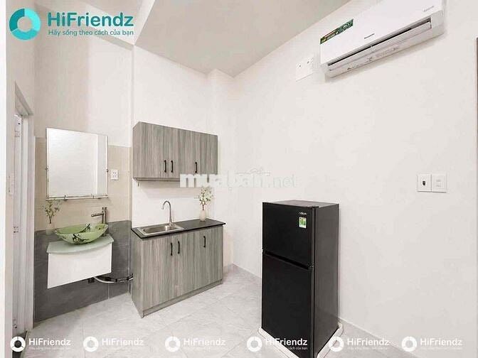 CHO THUÊ PHÒNG TRỌ MỚI XÂY - STUDIO CỬA SỔ FULL NỘI THẤT - GIÁP QUẬN10