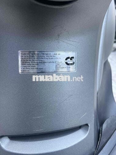 Kymco Like 50 2022 Xám 27666 km