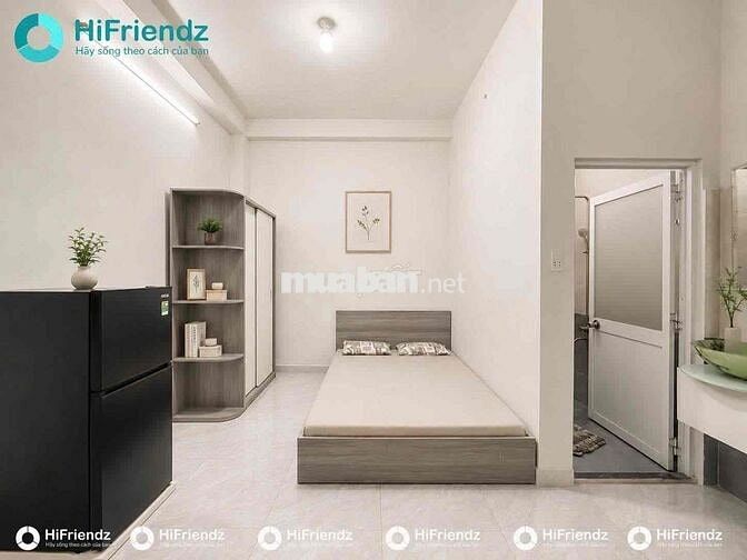 CHO THUÊ PHÒNG TRỌ MỚI XÂY - STUDIO CỬA SỔ FULL NỘI THẤT - GIÁP QUẬN10