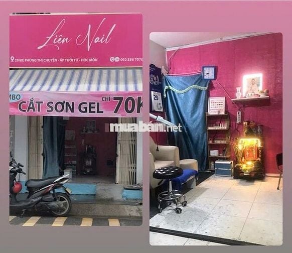 Cho thuê nhà nhỏ mặt tiền đường Phùng thị Chiện Hóc Môn