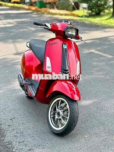 Piaggio Vespa 125cc.Đỏ Cherry Siêu Keng.Máy Zin