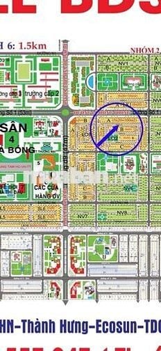 Cần bán lô đất mặt sau Lê Hồng Phong dự án HUD Nhơn Trạch