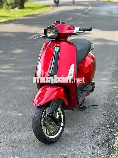 Piaggio Vespa 125cc.Đỏ Cherry Siêu Keng.Máy Zin