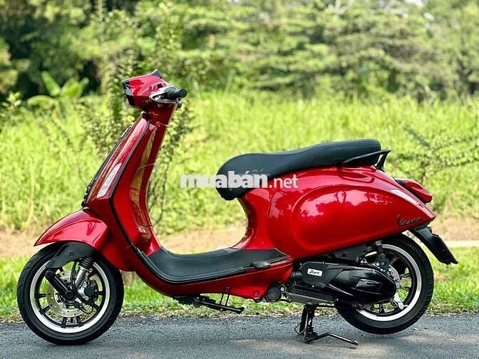 Piaggio Vespa 125cc.Đỏ Cherry Siêu Keng.Máy Zin