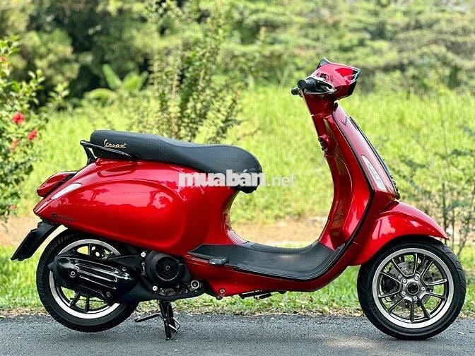 Piaggio Vespa 125cc.Đỏ Cherry Siêu Keng.Máy Zin