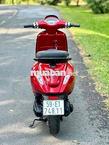 Piaggio Vespa 125cc.Đỏ Cherry Siêu Keng.Máy Zin