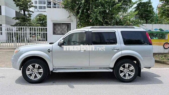 Ford Everest 2010 Tự động Bạc Da
